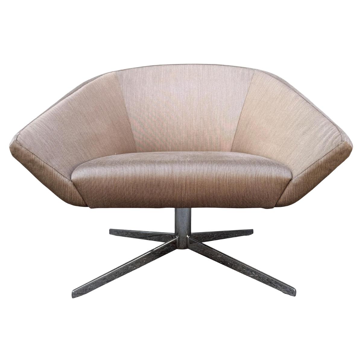 Beautiful Light Brown Remy Lounge Chair for Bernhardt