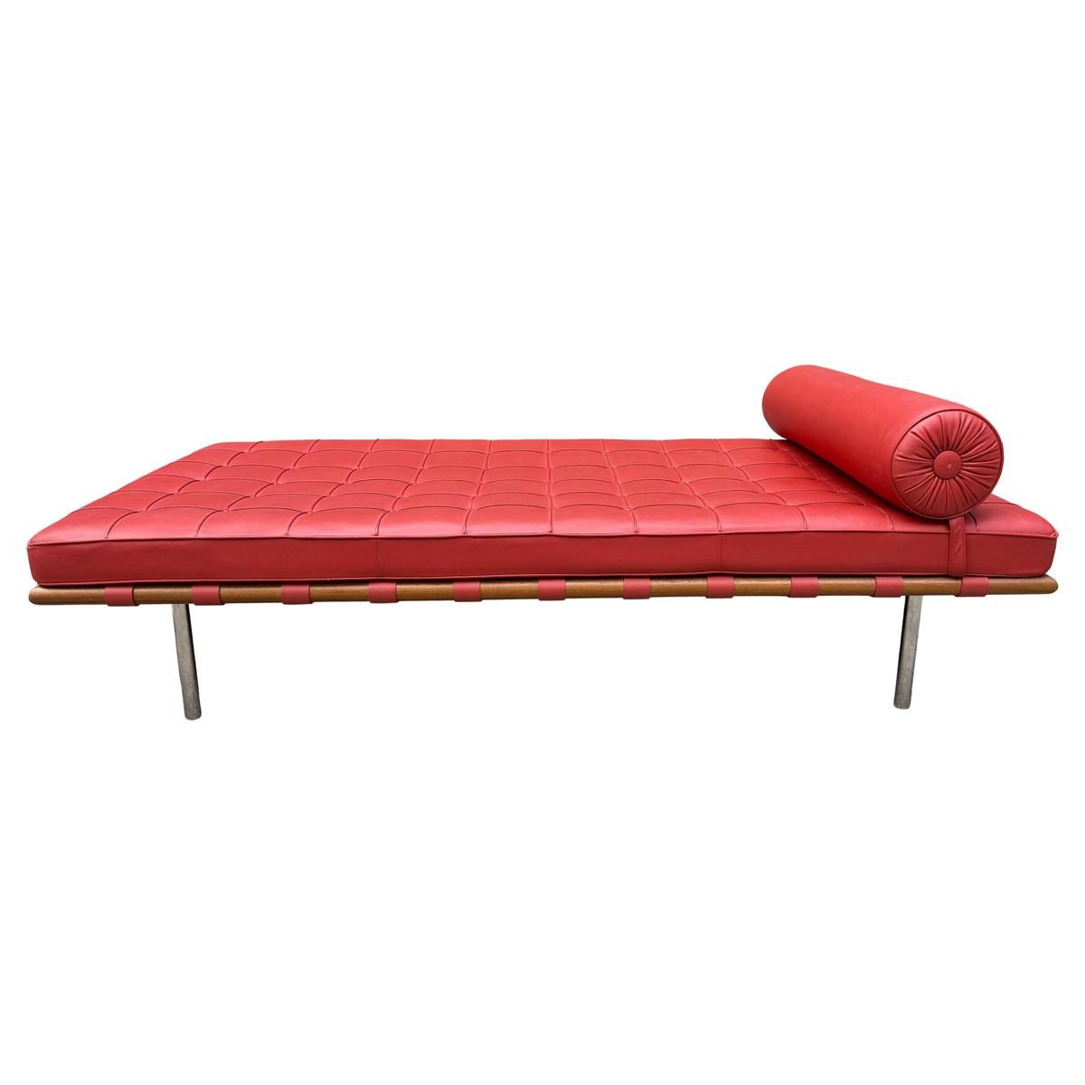 Midcentury Barcelona Daybed Ludwig Mies van Der Rohe for Knoll