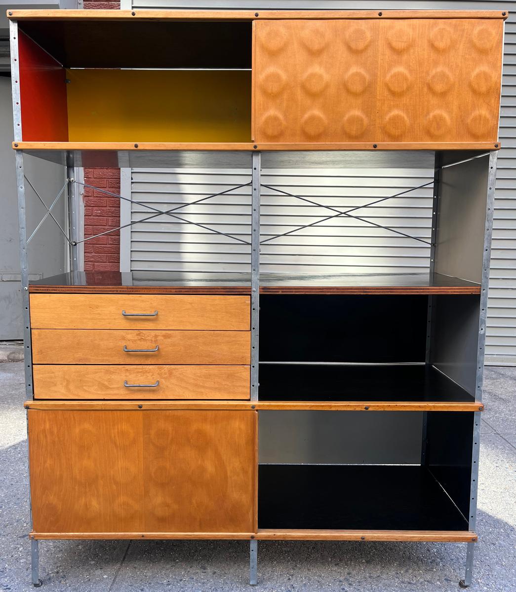 Rare Midcentury Eames ESU 400-C for Herman Miller 1st Series