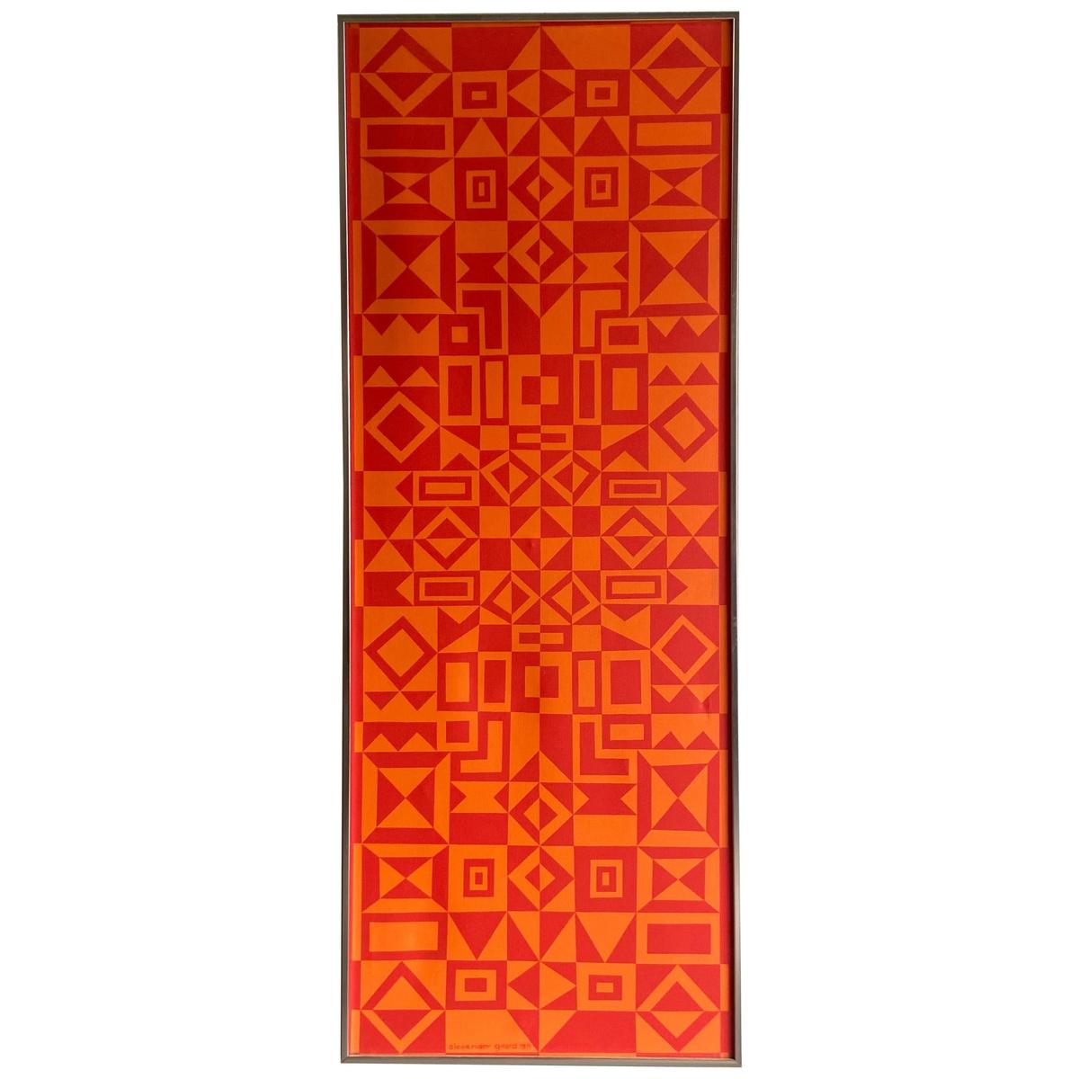 “Geometry” Environmental Enrichment Panel by Alexander Girard, 1971